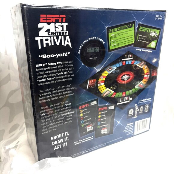 USAopoly ESPN 21st Century Trivia NIB – NEW With TAGS - Picture 12 of 13